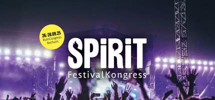 Spirit Festival Kongress vom 26.09.-28.09.2025 im RuhrCongress Bochum.