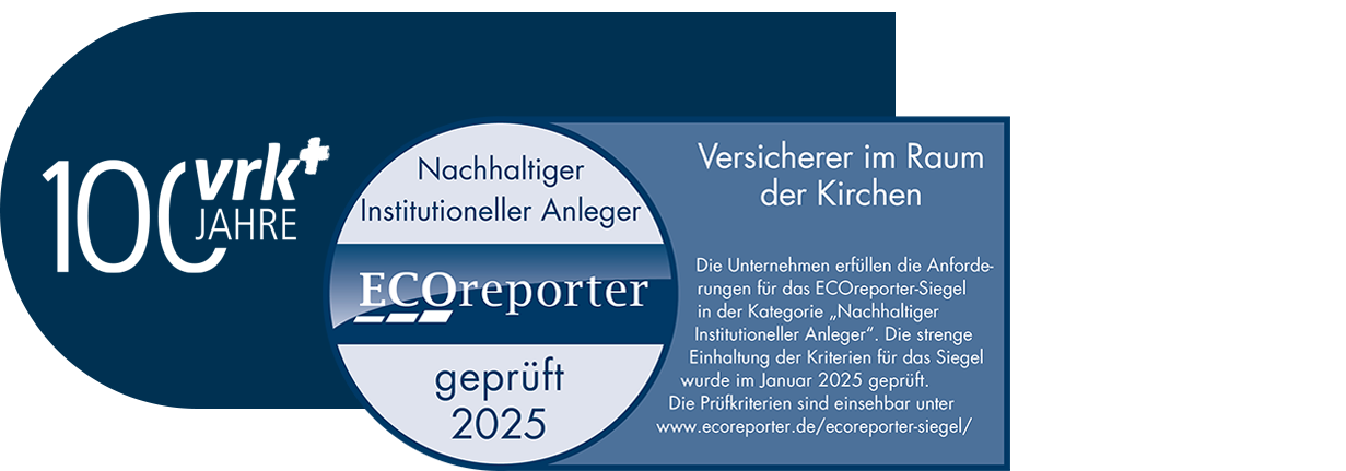 VRK ECOreporter Nachhaltigkeitssiegel 2025