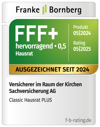 Franke und Bornberg Rating 05-2025 FFF+ hervorragend