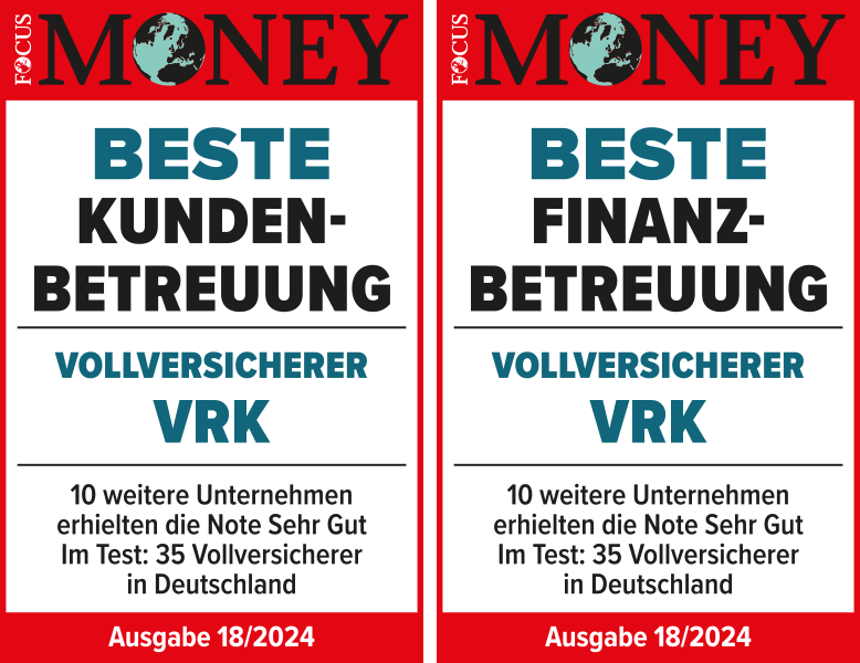 VRK – FOCUS MONEY: Beste Kunden- und Finanzbetreuung