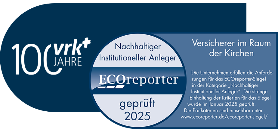 VRK ECOreporter Nachhaltigkeitssiegel 2025