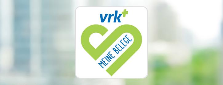 App Icon der VRK App Meine Belege auf neutralem Hintergrund