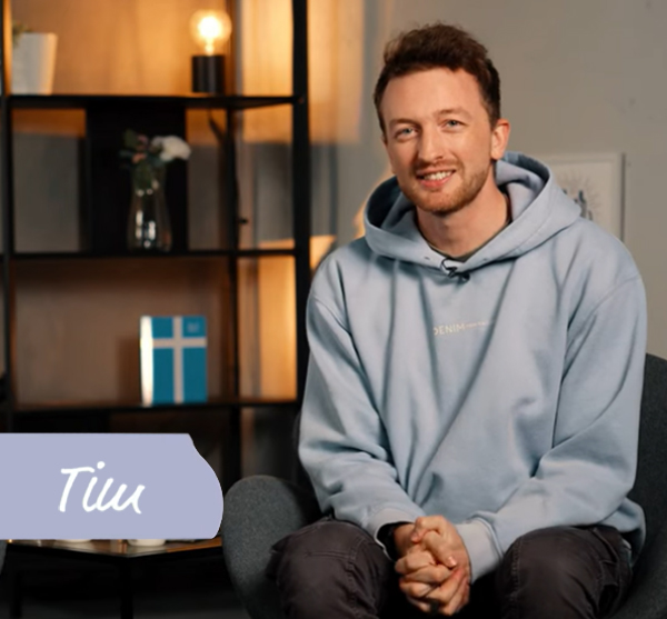 Tim vom YouTube-Kanal „Hier“