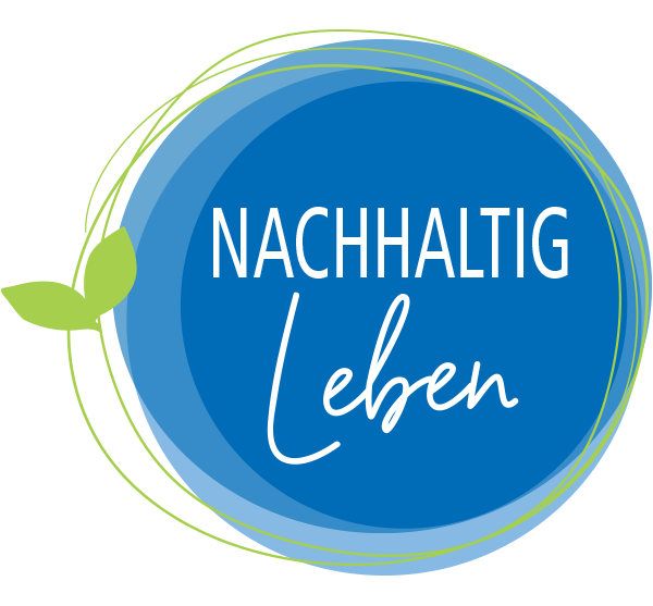 Schriftzug „Nachhaltig leben“